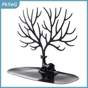 PkYeG Mạnh mẽ hiển thị đồ trang sức đứng cho bông tai vòng Vòng cây giá chủ lưu trữ khay lý tưởng cho các cửa hàng Mall