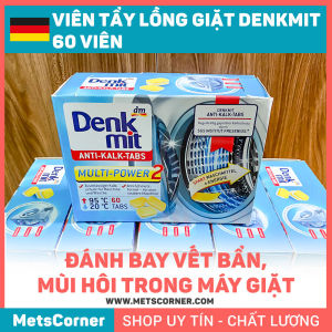 [Freeship]Tẩy lồng giặt Denkmit Của Đức - combo 10 viên - Tẩy sạch cặn bẩn đánh bay mùi hôi ẩm mốc cặn trắng