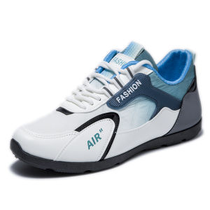 Sepatu Pria Premium Sneakers cowok Import Berkualitas Bahan Leather Sol Karet Nyaman Dipakai K41 Sepatu Olahraga