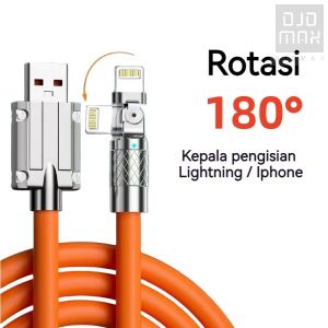DJDMax Kabel Data 120W  Fast Charging Micro USB Type C Cable For iPhone IOS USB Android Cable Data / Kabel Data Android Iphone Micro USB USB Type-C / Kabel Data Fast Charging / Kabel Data Pengisian Cepat / Kabel Data Awet Murah Aman Konektor Mutar