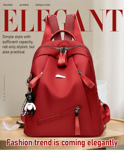 Backpack Womens Large Capacity Lightweight AntiTheft Middle School School Bag Street Backpack