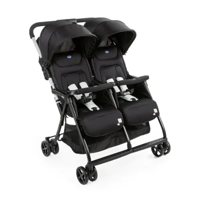 CHICCO OHLALA TWINS-BLACK NIGHT รถเข็นแฝด