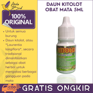 "DAUN KITOLOT OBAT MATA 5ML" OBAT MATA KATARAKOBAT SNOTIRITASIMATA BERAIR