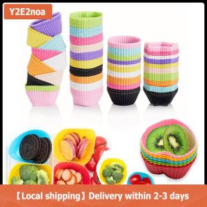 【Local shipping】 4 Pcs Silicone Lunch Box Dividers Bento Bundle Lunch Box Dividers For Kids Lunch Accessories