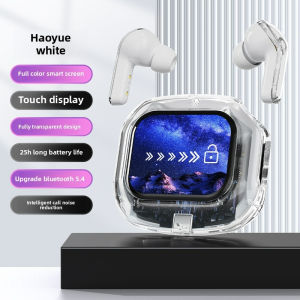 Tai nghe Bluetooth Air Max mới trong suốt không dây trong tai TWS màn hình cảm ứng hiển thị kỹ thuật số tai nghe thể thao