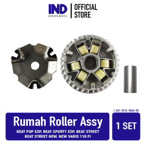 Rumah Roller Assy Beat Pop Esp Sporty Street New & New Vario 110 FI & Scoopy F1 eSP Komplit Roler Penutup Tutup Slider Set Lengkap