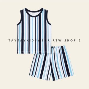 Kids Terno Sando and Short Set - Soft Cotton Breathable Perfect for Everyday Play Easy to Wear and Wash