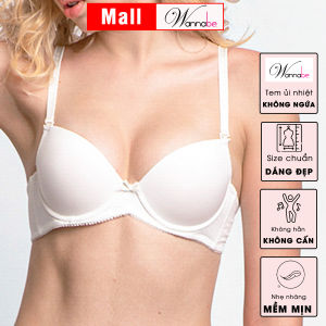 Áo ngực mút dày WANNABE AN312 áo chíp thun trơn đơn giản dễ mặc tháo dây nâng ngực