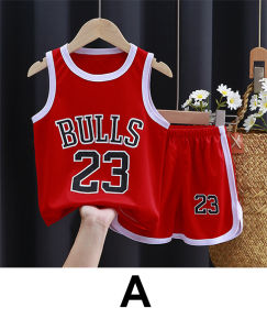 Summer Breathe Toddler Sport Clothes Sets Childs Football Basketball Kids Boys Girls Jersey Vest Tops Shorts For 0-10 Years