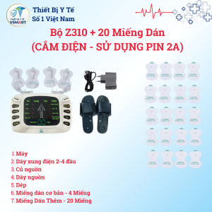 Máy Massage Xung Điện Trị Liệu Vật Lí Máy Mát Xa Châm Cứu Giảm Đau Nhức Cổ Vai Gáy Hiệu Quả Tức Thì