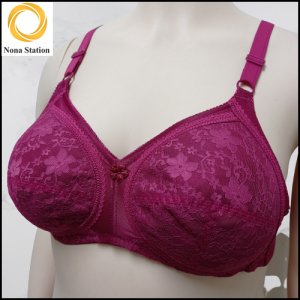 NS 2008 Soft Bra Full Cup Biggest Non -Wired Bra Size 36 - 50 (Full Set)
