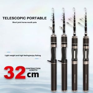 ELITEDEALSHUB Spincast Fishing Reel Fishing Rod Full Kits Telescopic Casting Rod Feeder Rod Combo Travel Fishing Gear Glass Fibre Fishing Pole Fishing