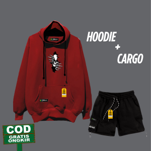 Oneset Hoodie Celana Pendek Pria Wanita Distro Stelan Sweater Celana Cargo Bahan Fleece Adem Dan Lembut Gramasi 280 Terlaris Kota Bandung Setelan Hodie Kargo Pendek Distro Premium Ukuran Humbo Size M-L-XL-XXL