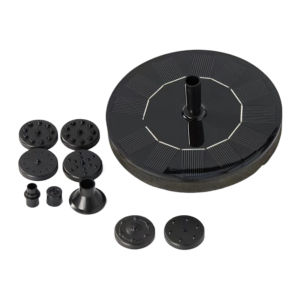 【New Arrival】 1.2W Solar Bird Bath Fountain Pump No Battery Solar Bird Bath Fountains for Bird Bath Ponds Garden Fish Tank and Outdoor