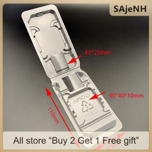 [COD] SAjeNH SPORT 10pcs CPU Clamshell Tray Box AMD Case Holder Protection For AMD AM2 AM3 FM1 FM2