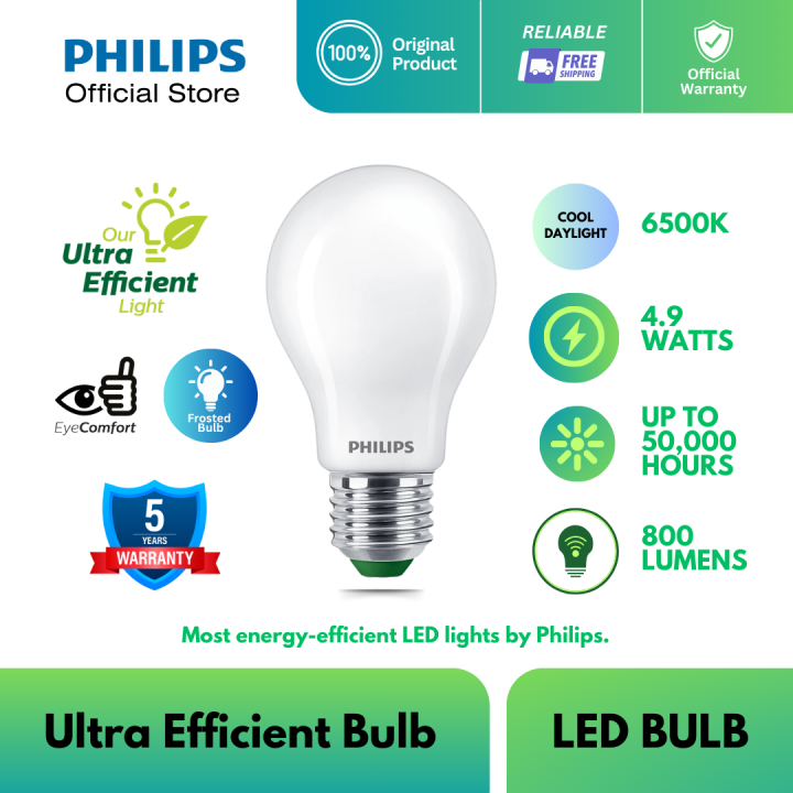 Philips hue online light bulb wattage