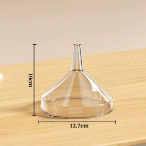 Thick Plastic Funnel Embudo Heavy Duty Kitchen Oil Liquid Transfer Tolletries Dispenser