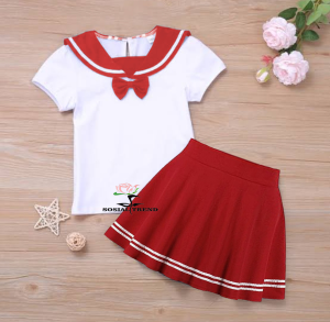 setelan rok anak perempuan model korea