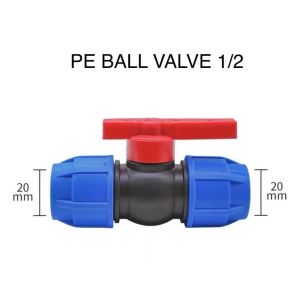 WHOLESALE per 50 pcs PE Compression Fittings 1/2" 3/4"