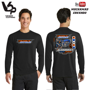 Vando Kaos Lebaran Herex Style Hari Raya Idul Fitri Lengan Panjang Cotton Combed 30s