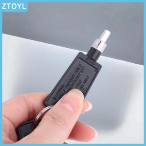 ZTOYL  2Pcs Freezer Refrigerator Door Key Lock Pentagon Keys Part Accessories For Haier