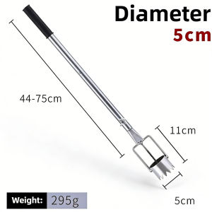 Máy đục lỗ màng phủ đất kim loại 5cm/9cm dụng cụ nông nghiệp đục lỗ trồng rau củ