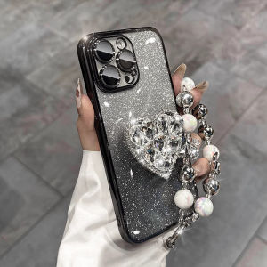 Phone Case For OPPO Reno 15 15F 14F 14 13F 13 12 12F 11F 11 10 Pro 5G With Bracket And Bracelet Soft Shockproof Bumper Back Cover