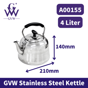GVW Water Bottle Stainless Steel Kettle Thermos Flask Termos Kettle Hot Water Whistling Pot Kitchen