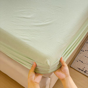 Abraca Dabra 880TC Premium Japanese Skin-friendly Wash Cotton Bed Sheet Queen Size /King /Single Fitted Bedsheet Fit 10inch Height
