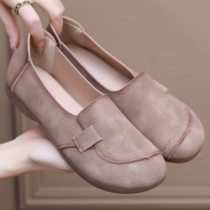 Free Shipping Mom Shoes WomenS Spring And Autumn New Style Soft-Soled Comfortable Slip-On Shoes Casual Shoes WomenS Shoes