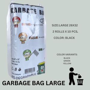 High Quality Trash Bag Biodegradable Trash bag Garbage bag Black(Small/Medium/Large/XL/XXL/Jumbo)