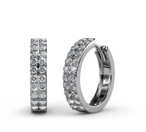Her Jewellery Glamour Ring Earrings - Luxury Crystal Embellishments plated with 18K Gold