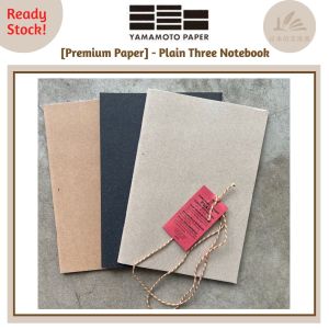 【Premium Paper] Yamamoto Plain - 3 premium Notebook A5 Size 64 pages