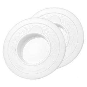 2PCS Mixing Bowl Covers Dustproof Design Reduces Ingredient Splatter Keeps Counter Clean During Baking Prep for 7QT