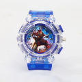 Cartoon Kids LED Light Watch Children's Colorful Watch Spiderman Iron Man Watch Elsa Frozen Watch. 