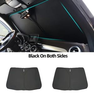 Custom Magnetic Car Window Sunshade For Hyundai Elantra CN7 2021 - 2024 Curtain Mesh Front Windshield