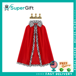 Kids Prince Costume Putera Raja King Fairy Tale
