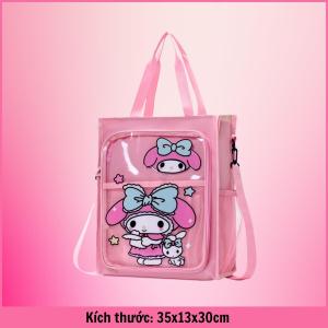 Túi học thêm trẻ em có dây đeo chéo đeo sau lưng quai xách chống thấm nước cho bé trai gái học sinh tiểu học BBG0754