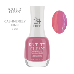 ENTITY CLEAN Halal Breathable Nail Polish - Pink Shades