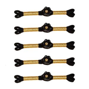 5Pcs Chinese Knot Button Clothing Fasteners Flower Cheongsam Knot Buttons for Chinese Cloaks Cheongsam Dress Coat