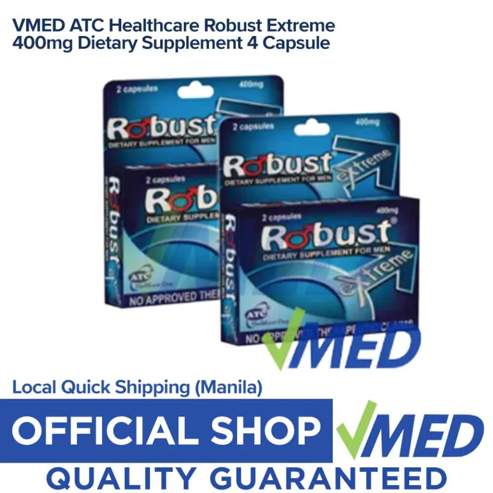 VMED ATC Healthcare Robust Extreme 400mg Dietary Supplement 4