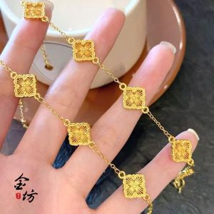 New hot sale รายการสตรีมสดสินค้าขายดี สร้อยข้อมือทองทรายวิธีโบราณ สไตล์ชาติ เงินแตก สไตล์จีนใหม่ เครื่องประดับมือระดับสูง ขายส่งเฉพาะกลุ่ม 2025