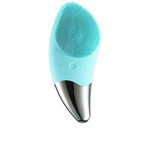 Rechargeable Silica Gel Facial Brush Electric Face Washing Instrument Inductor Mini Waterproof Ultrasonic Facial Deep Pore Clean