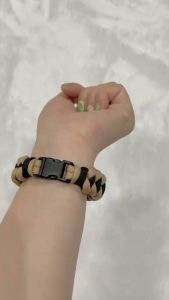 กำไลบ่วงนาคบาศ กำไลเชือก มีกินมีใช้ไม่หมด สีเหลือ เครื่องลาง และพญานาค สำหรับการเชื่อมต่อกัน การผ่าตัดและการใช้งานความงาม