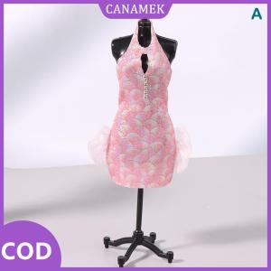 CANAMEK✨ Búp bê quần áo cho 30cm búp bê Quần Áo buổi tối Gown trailing váy cưới Váy công chúa ăn mặc Dollhouse trang trí nội thất phụ kiện