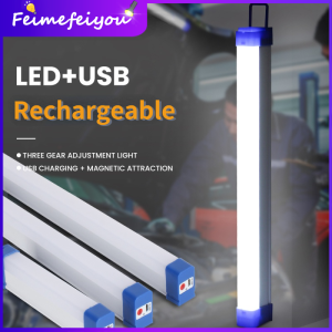 52cm 60W LED Light Night Lamp USB Rechargeable 52/32/17cm Built-in Magnet 60W/40W/20W study desk lamp for Closet/Cabinet/Stairs/Wardrobe/Kitchen/Bed 3 work modes