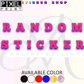 PixelPrint Sticker & Decal Collection: Waterproof Vinyl Designs for Cars, Motorcycles & More