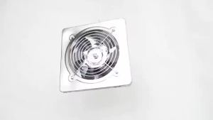 Powerful Exhaust Fan Household 304 Snless Steel Oil Fume Kitchen Exhaust Fan Toilet Exhaust Fan