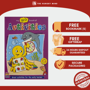 Big book of Activities for kids 3 to 5 years old (ORIGINAL) Childrens Books