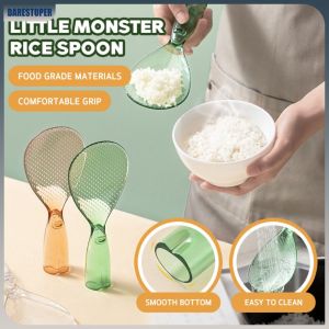 3 Colors Shovel Rice Cooker Rice Spoon Creative Non-stick Rice Spoon Tableware Spoon Dinnerware Kitchen Tools Darestoper